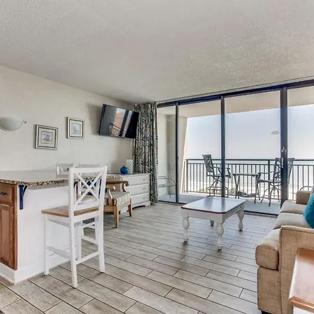 Scenic Views From The Balcony At Ocean Forest Plaza Condos